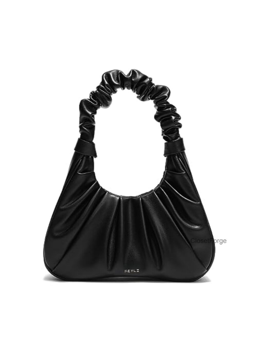 Women's Mini Hobo Tote Shoulder Bag with Cloud Design and Magnetic Closure